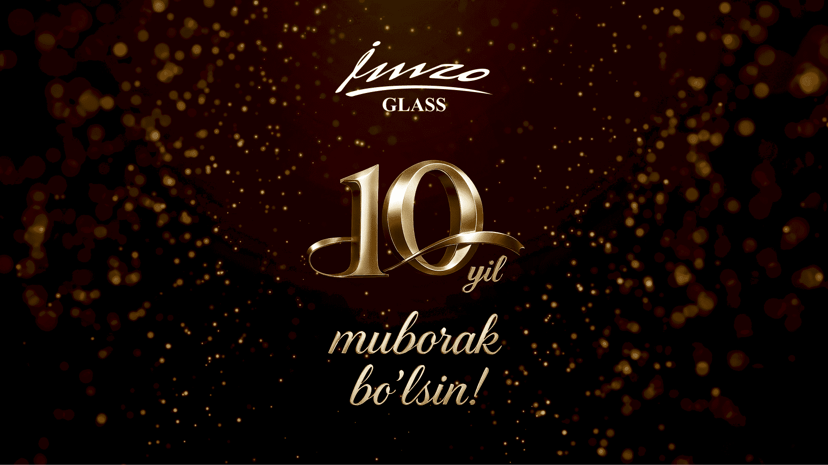 С 10-летием, Imzo Glass!
